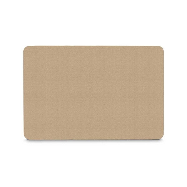 Corkboard, Fabric, Brnz/Burg, 2 Door, 72x36"